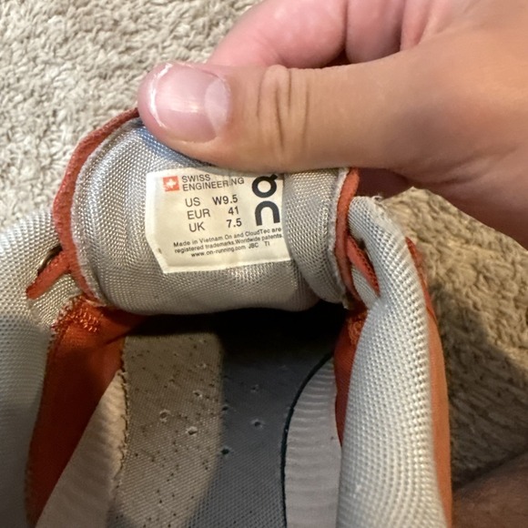 On Cloud Shoes Womens Size 9.5 CloudTec Mesh Running Trainers Sneakers - Picture 5 of 9